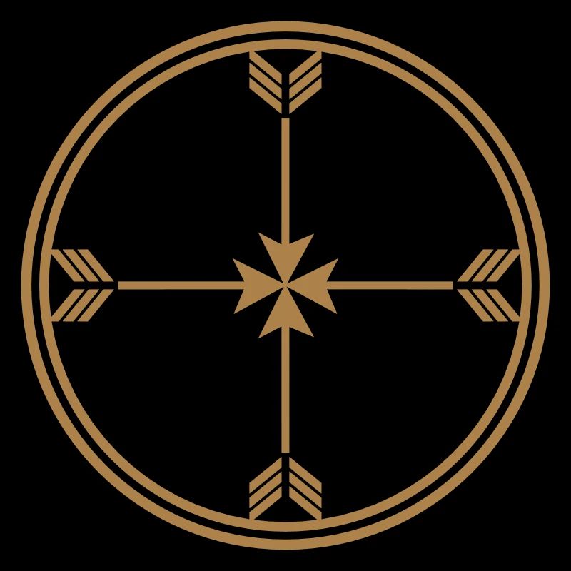 Roue médecine sioux, flèches Esprit , illumination