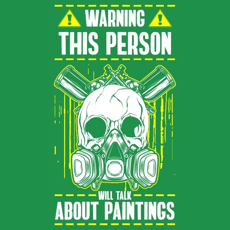 Painter spray can varnisher work
