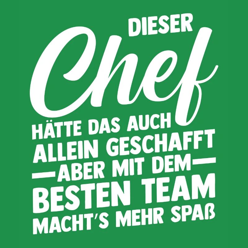 Teamleiter Chef Abschied