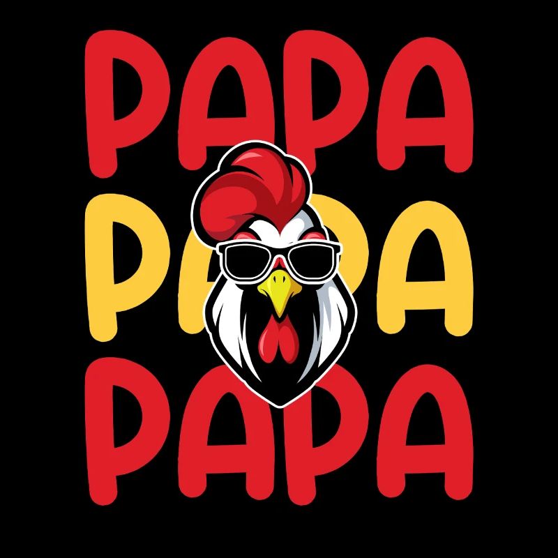 Chickens Dad Father Rooster