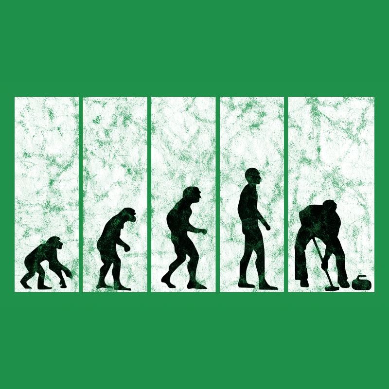 Eis Curling Curler Eisstockschießen Evolution