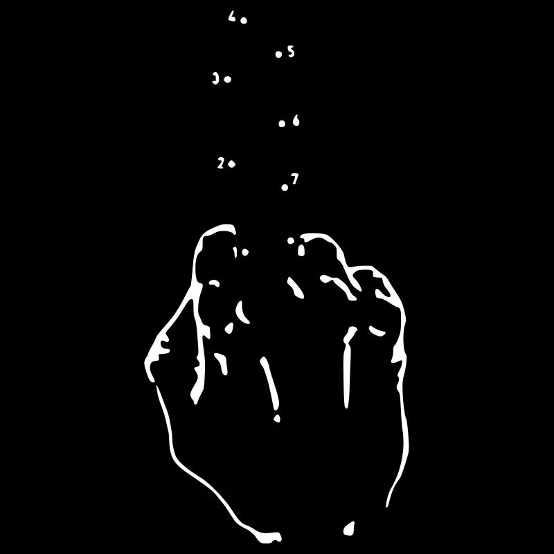 middle finger
