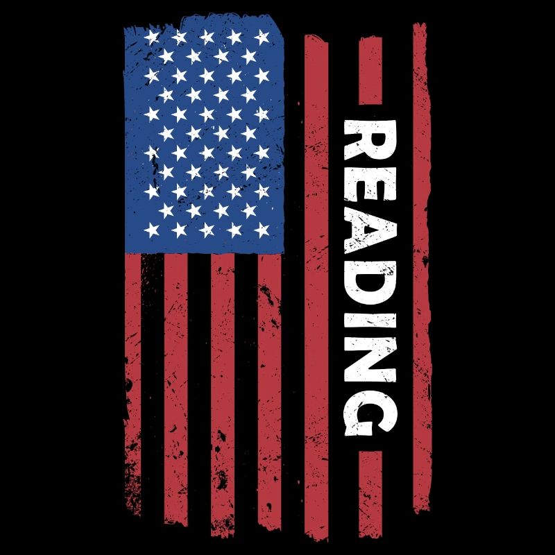 Reader Us Flag Reading