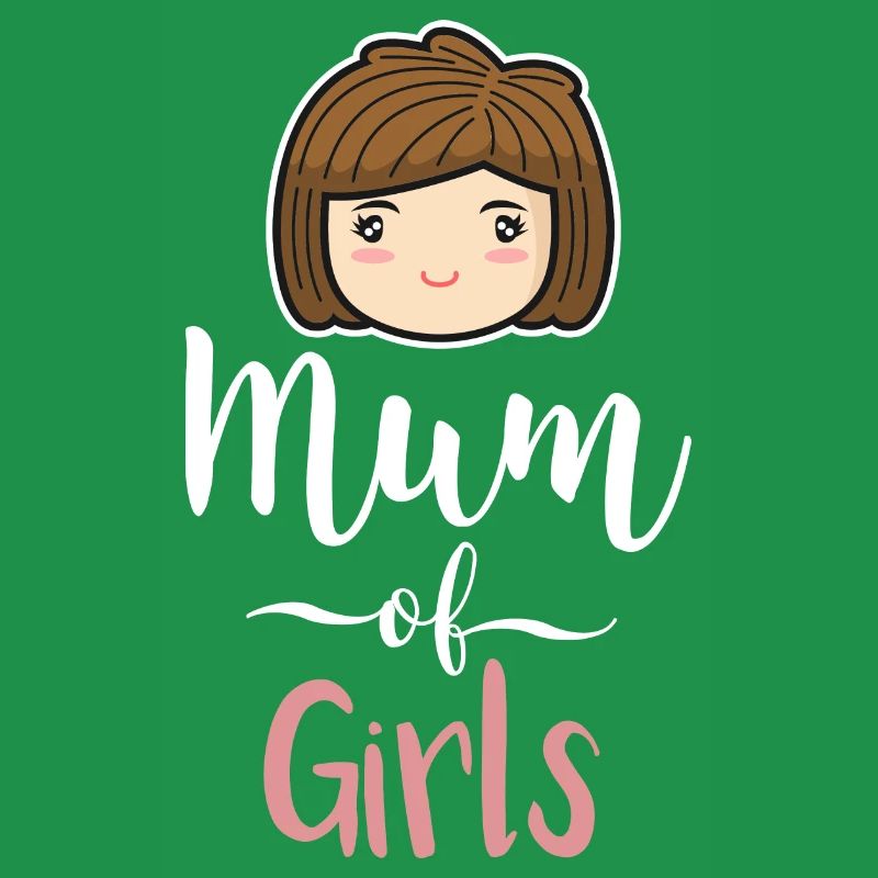 Mama von Mädchen Mutter Töchter Muttertag