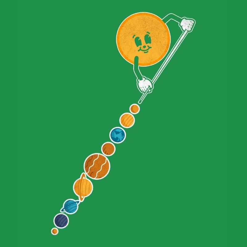 Solar System Planets Space Funny