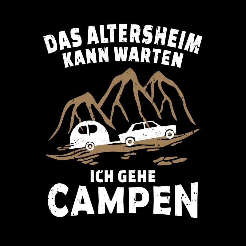 Wohnwagen Camping Rentner