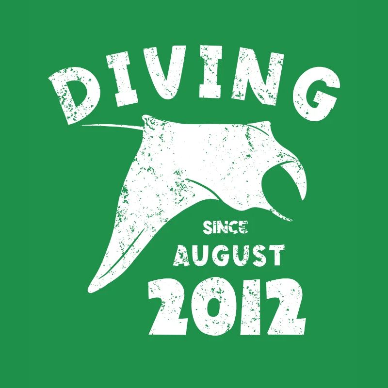 Taucher Geburtstag - Diving since August 2012
