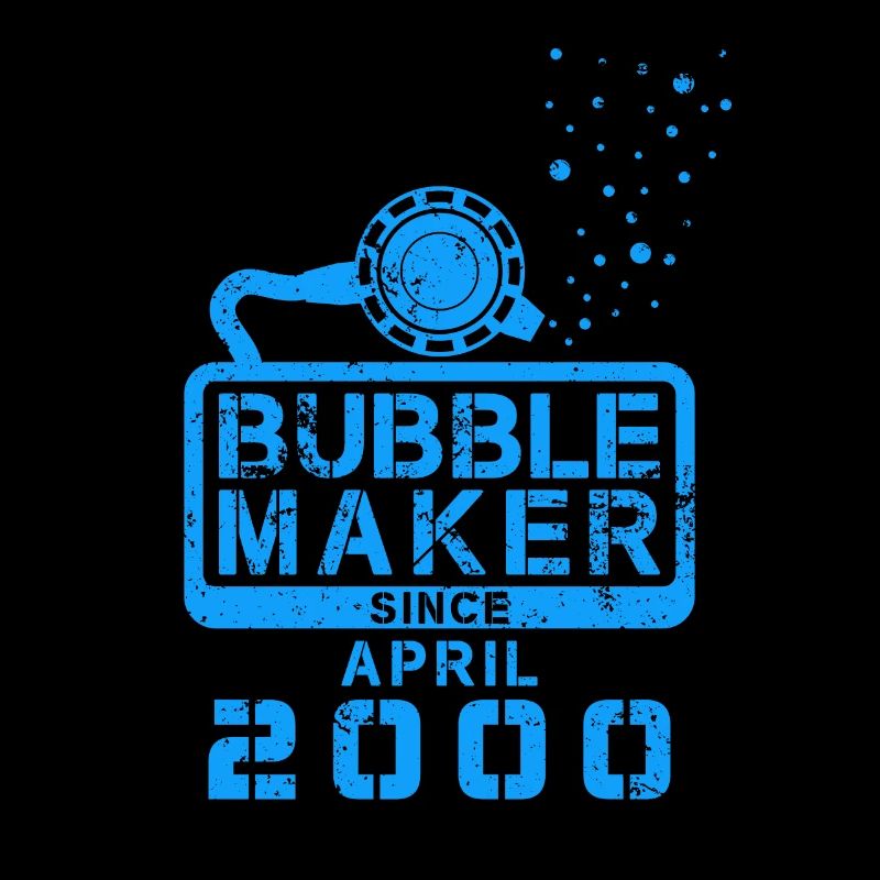 Taucher Geburtstag Bubblemaker seit April 2000