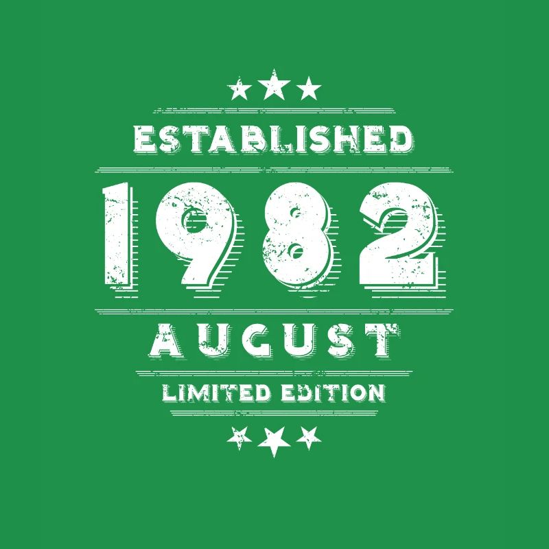Geburtstag im August 1982 - August