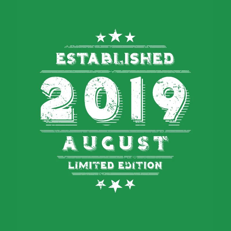 Geburtstag im August 2019 - August