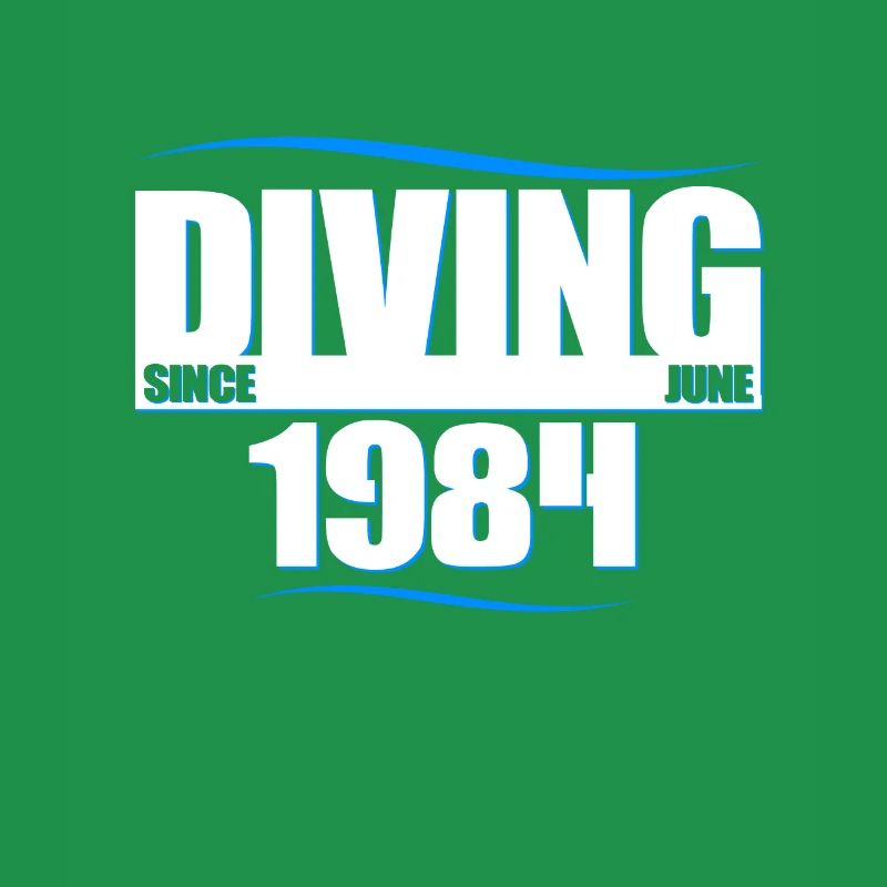 Taucher Geburtstag - Diving since Juni 1984