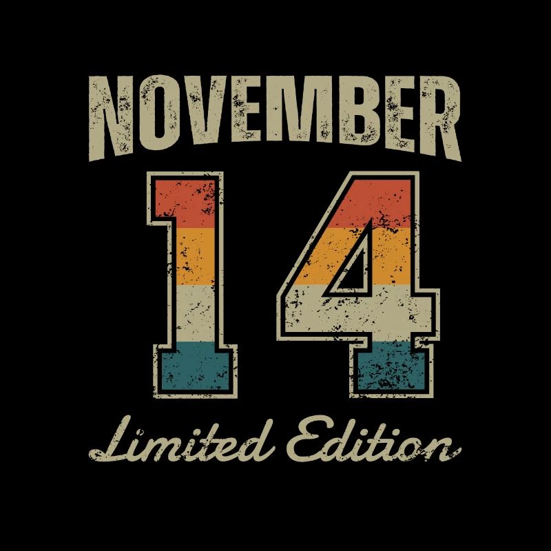 Geburtstag: November 2014 - Limited Edition Retro