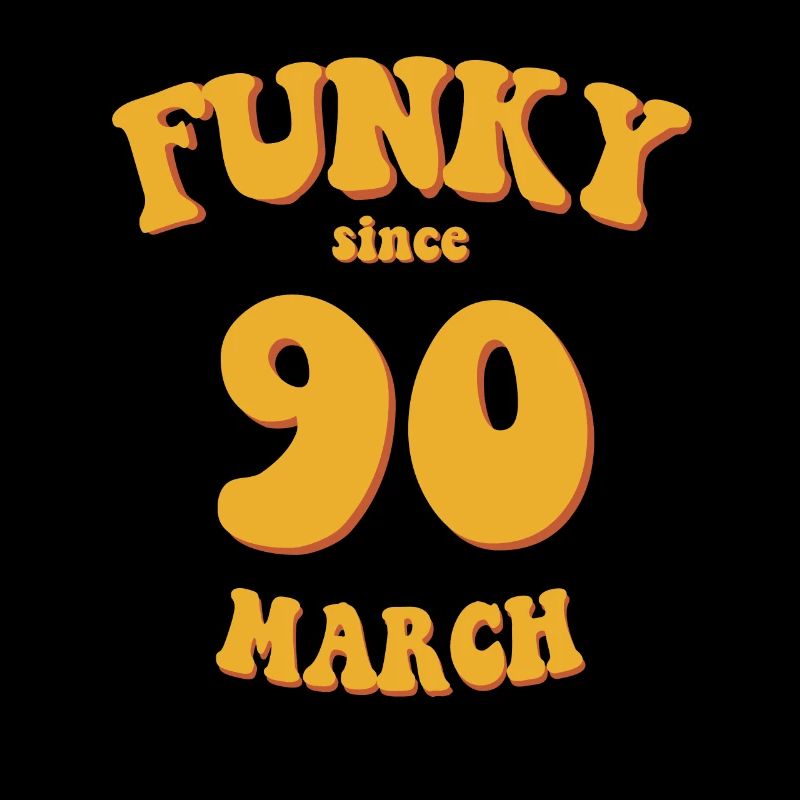 Funky Birthday: March 1990 - Flower Power