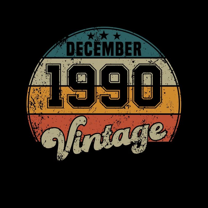 Vintage Birthday - December 1990 - Gift Idea