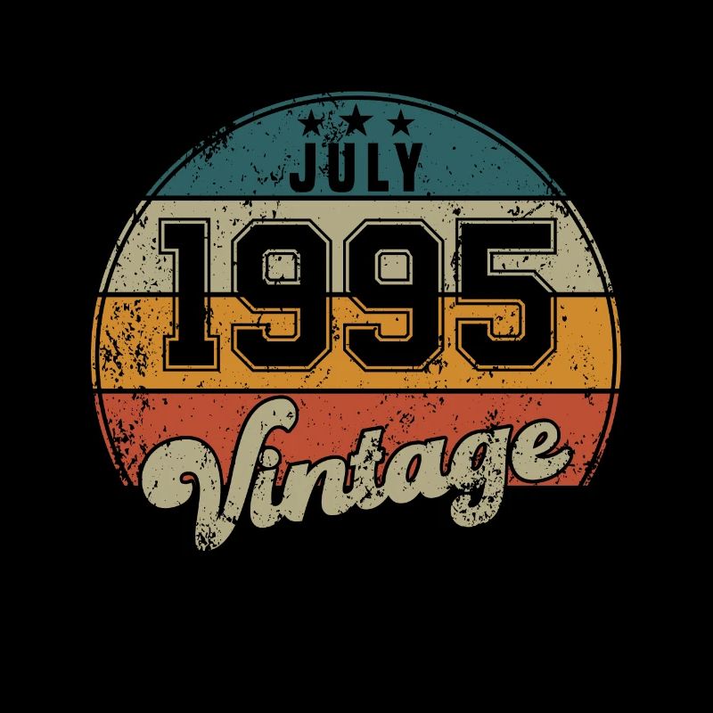 Vintage Geburtstag - Juli 1995 - Geschenkidee