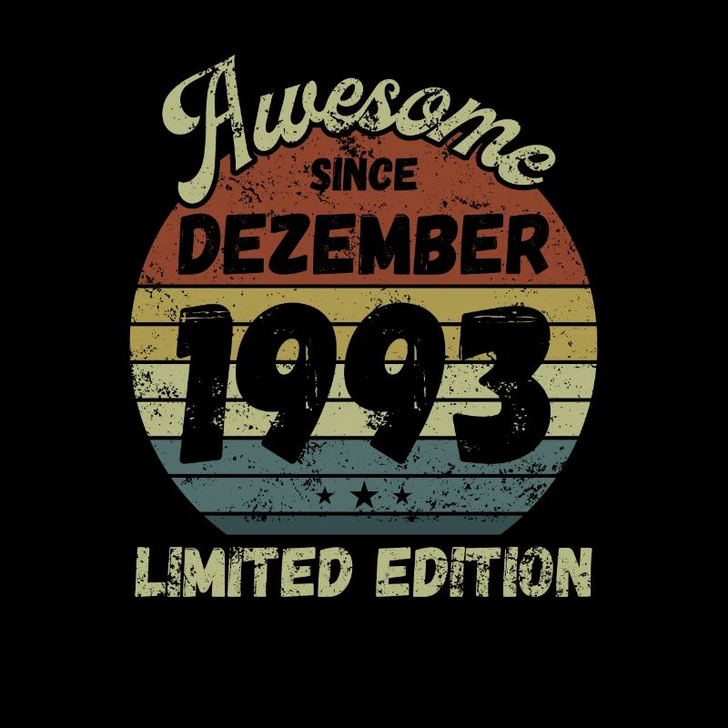 Awesome since December 1993 - Geburtstag