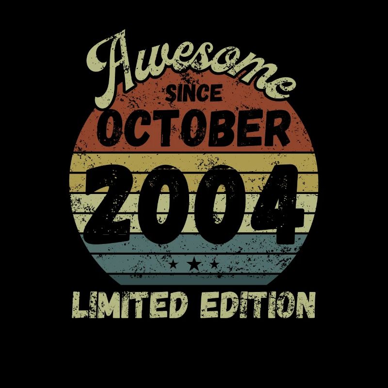 Awesome since October 2004 - Geburtstag