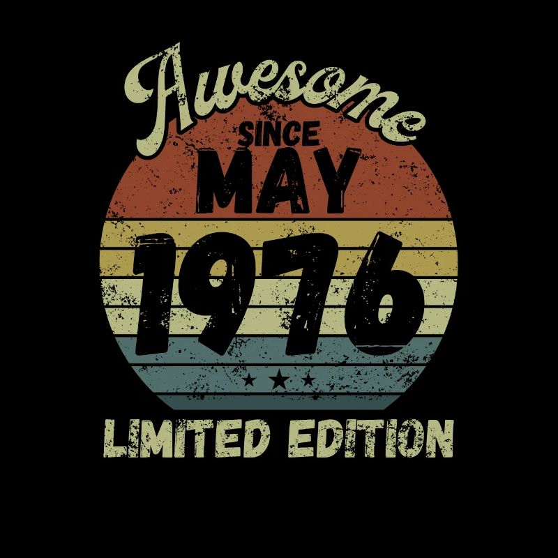 Awesome since May 1976 - Birthday