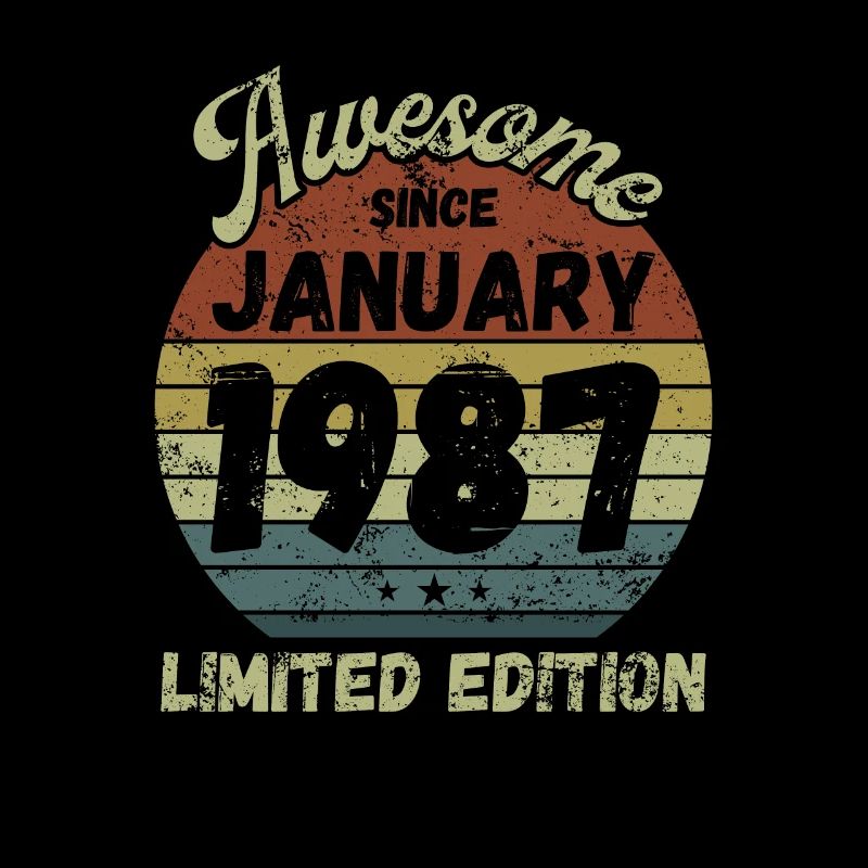 Génial depuis janvier 1987 - Anniversaire