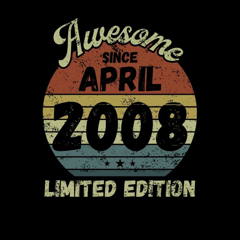 Awesome since April 2008 - Geburtstag