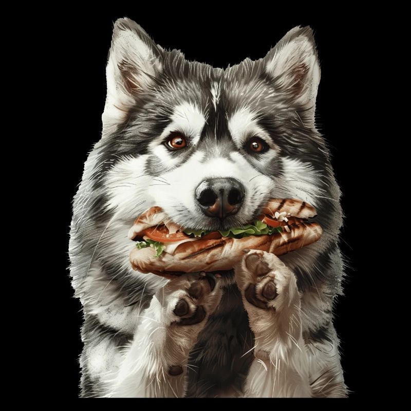 Husky-Hund