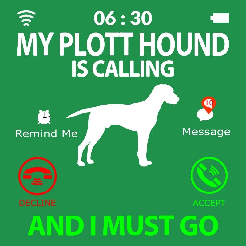Plott Hound Plotthound Spruch Lustig Sprüche