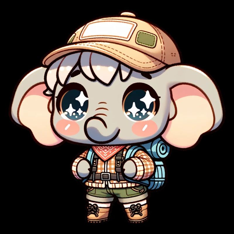 Éléphant Randonnée Grande Aventure Éléphant
