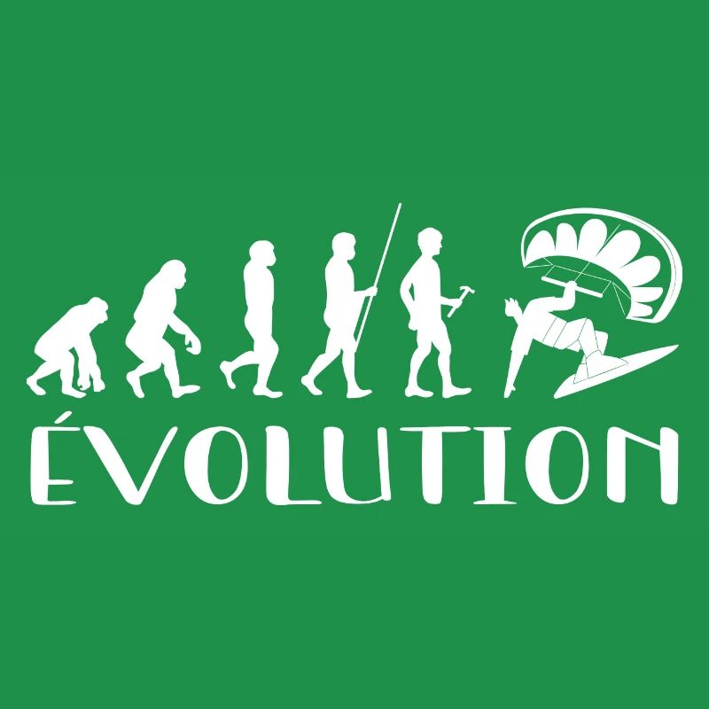 Evolution Vom Affen zum Surfer