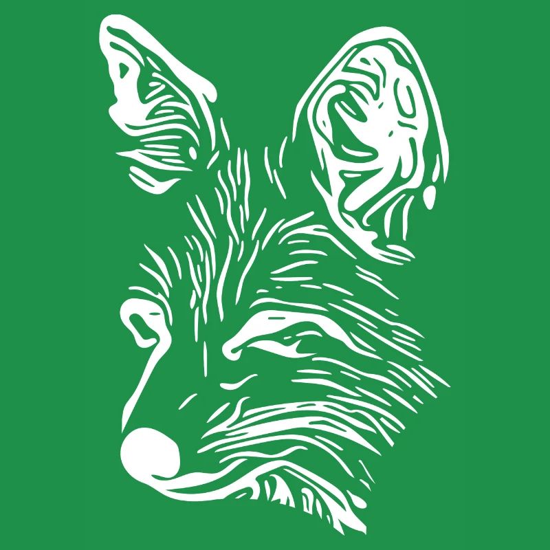 Fox Portrait Drawing