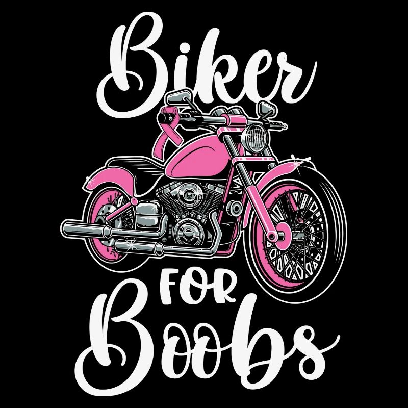 biker for boobs
