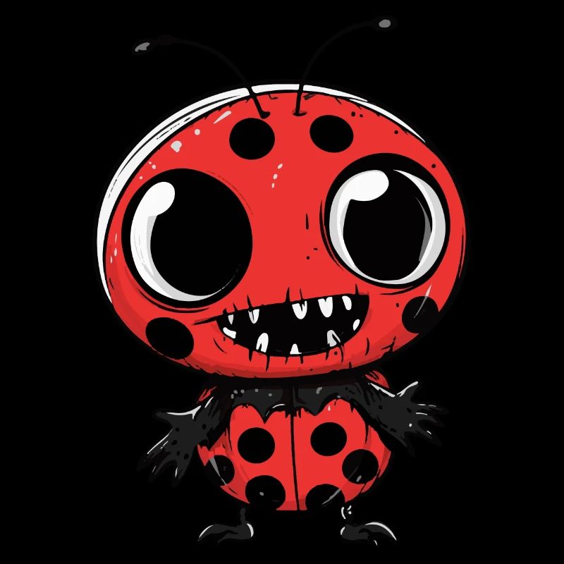 Ladybug Halloween Funny Zombie