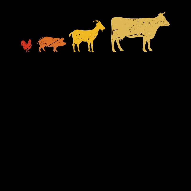 Animal de ferme rétro