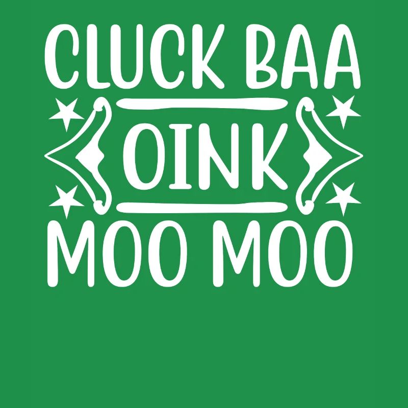 Gloussement Baa Oink Muh Muh -