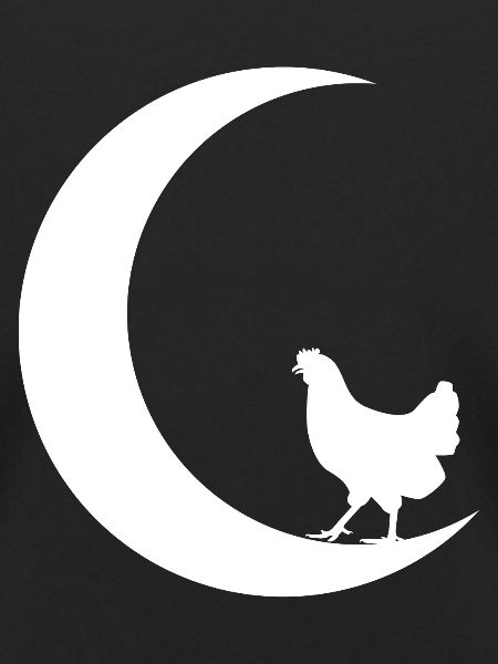 Crescent Moon - Hen -