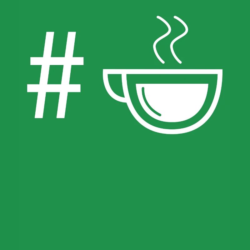 Hashtag - Kaffee