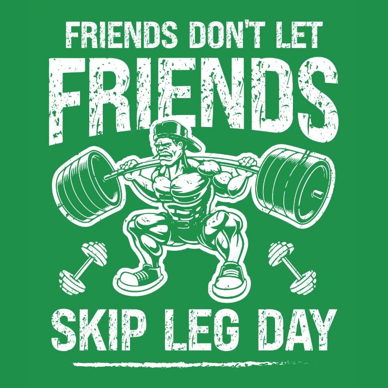 Les amis ne sautent pas le jour des jambes