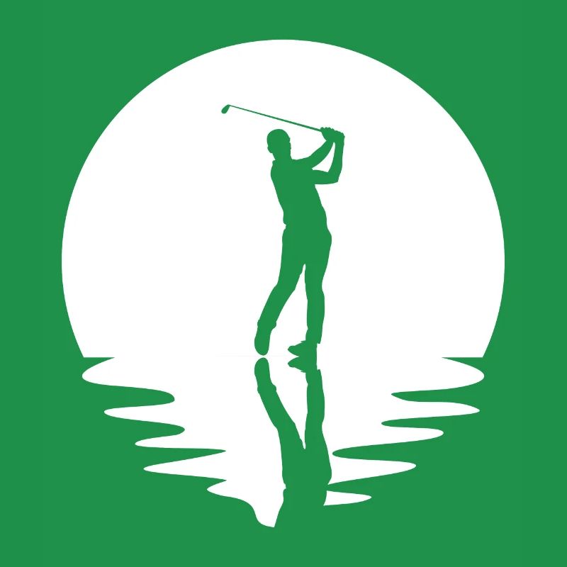Cercle et réflexion - Golf -