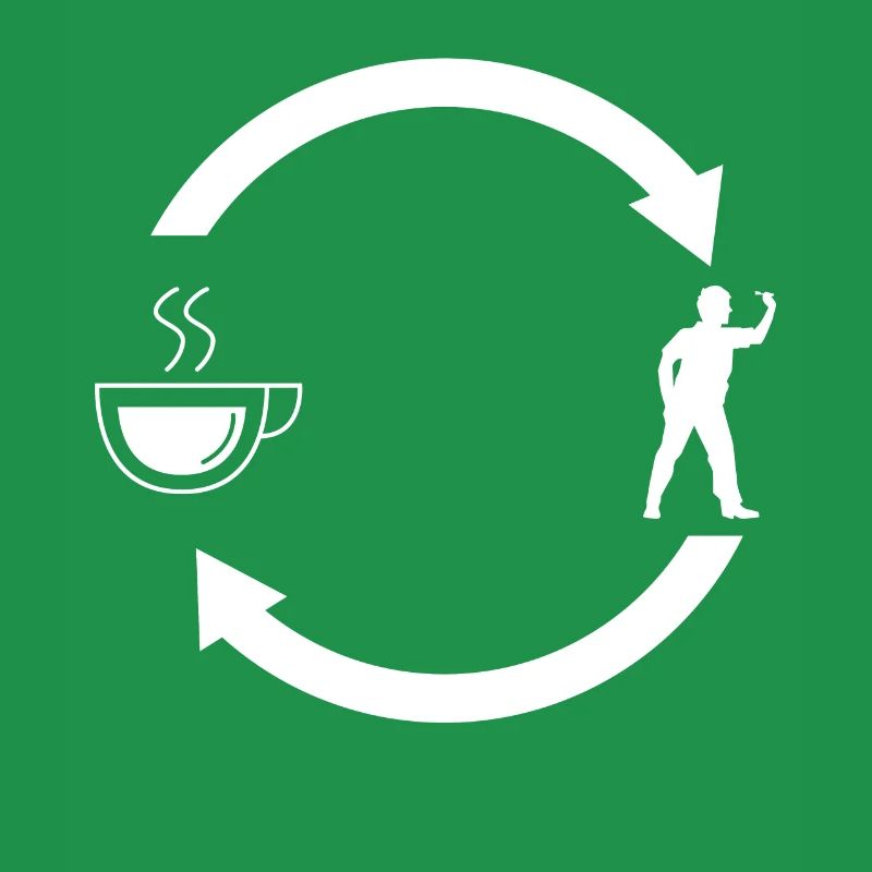 Loading arrows - Coffee - Darts players -
