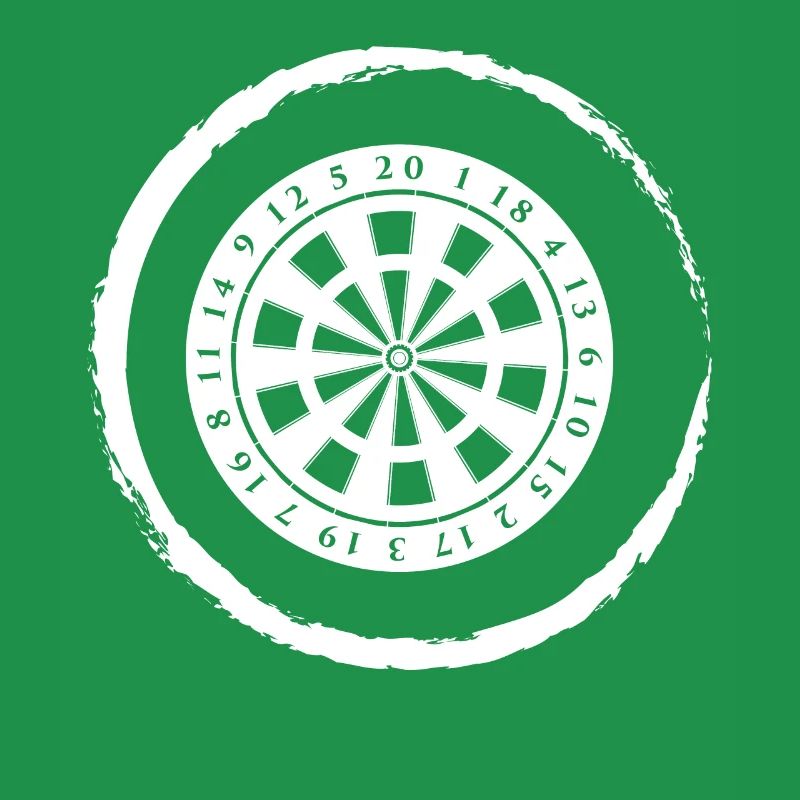 Grunge Circle - Dartboard -