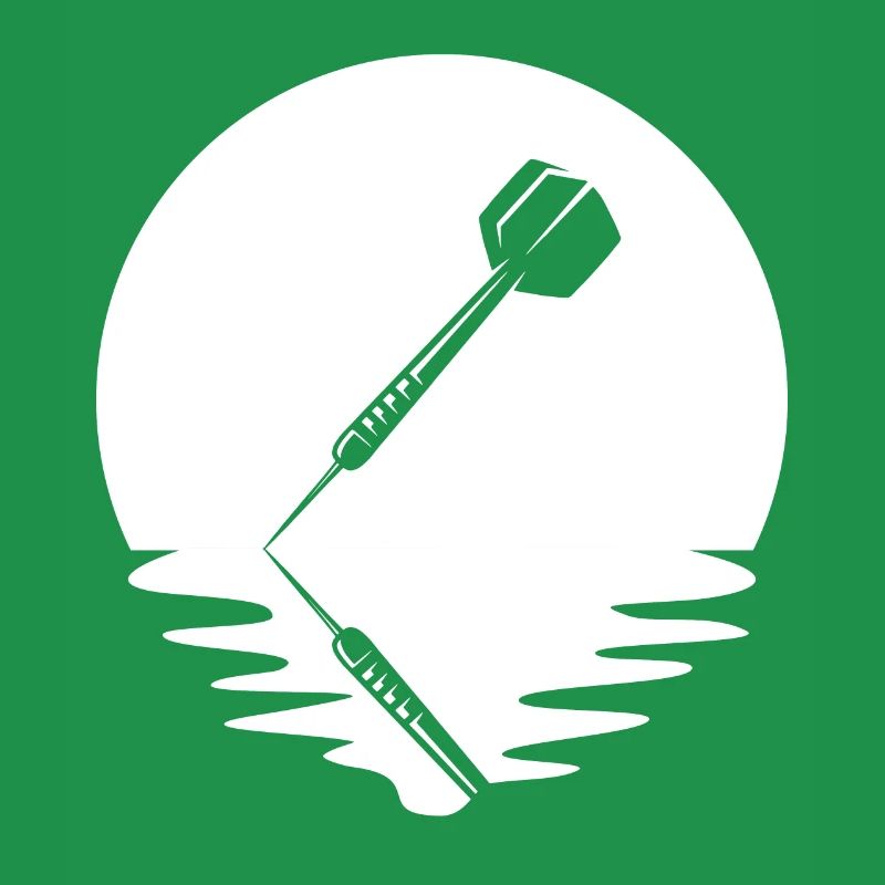 Kreis mit Reflexion - Dart -