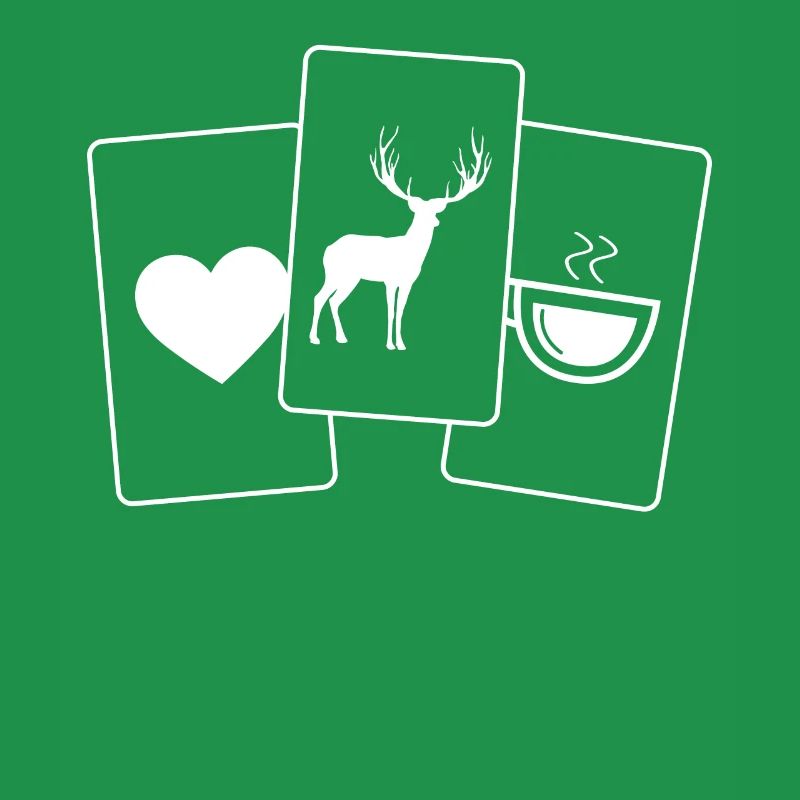 Herz - Kaffee - Rotwild -