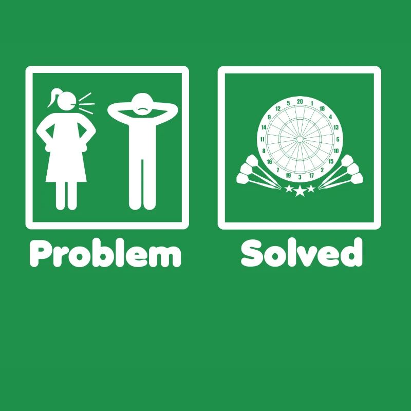 problem solved dart darts darter turnier