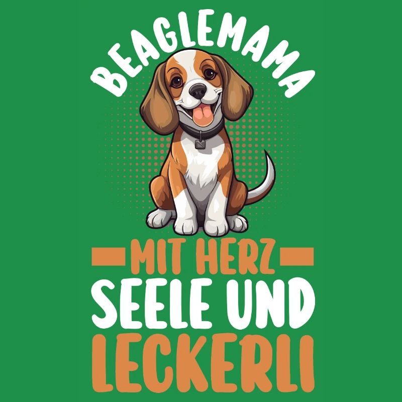 Hund Hundemama Beaglemama Mutter Beagle