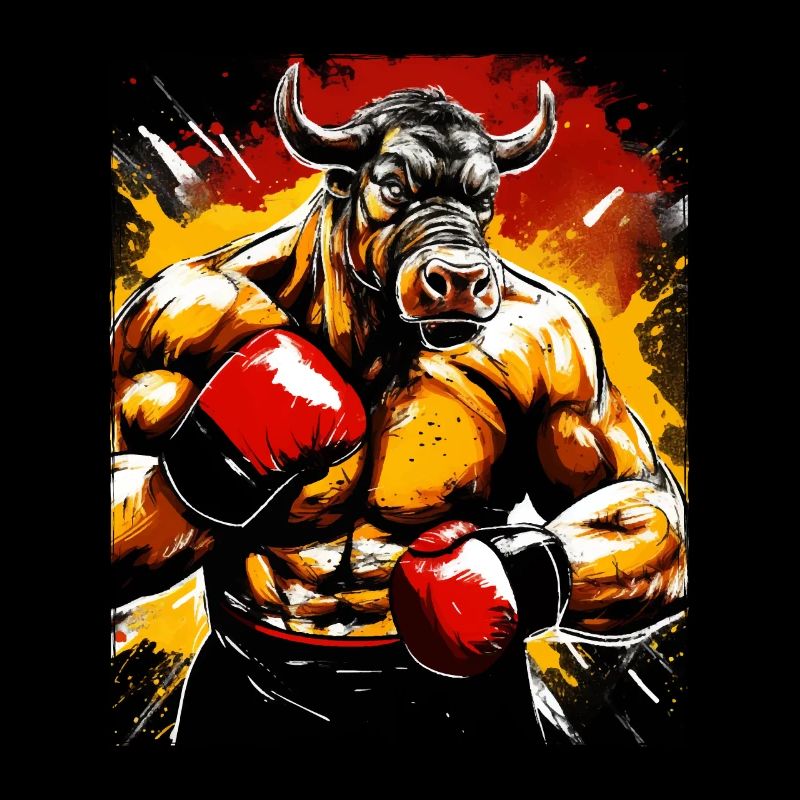 Stier Bulle Boxer Boxen