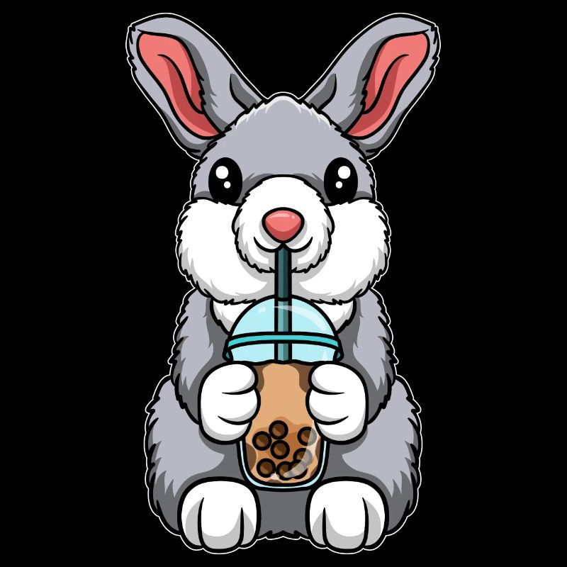 Kawaii Bubble Tea Hase