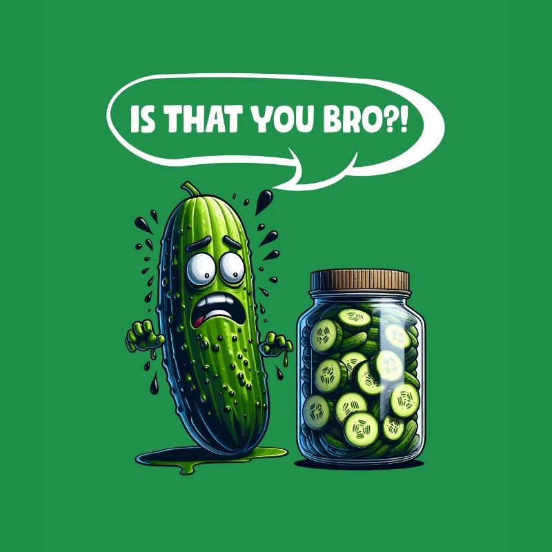 C’est toi mon frère ?! Cornichon de concombre Amateurs de concombre