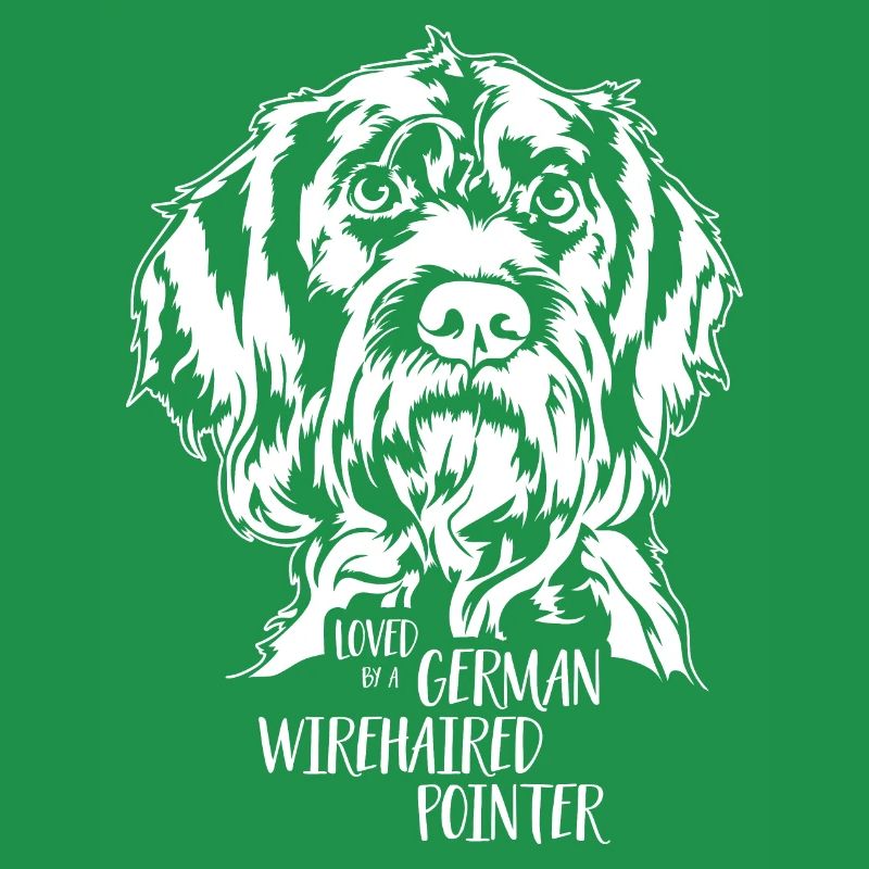 Loved by a German Wirehaired Pointer Hund Wilsigns