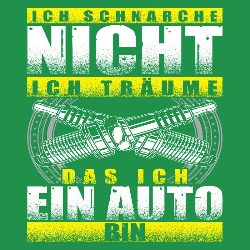 Ich schnarche nicht ich träume das ich Auto bin