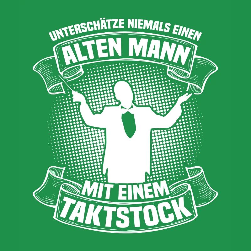 Einen alten Mann Dirigent Chorleiter Dirigenten