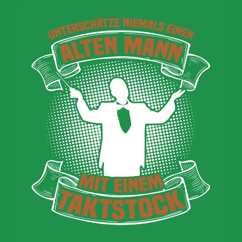 Einen alten Mann Dirigent Chorleiter Dirigenten